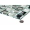 Andova Tiles SAMPLE Novo 2 x 2 Beveled Glass Grid Mosaic Wall Tile SAM-ANDNOV113 - alternate 4